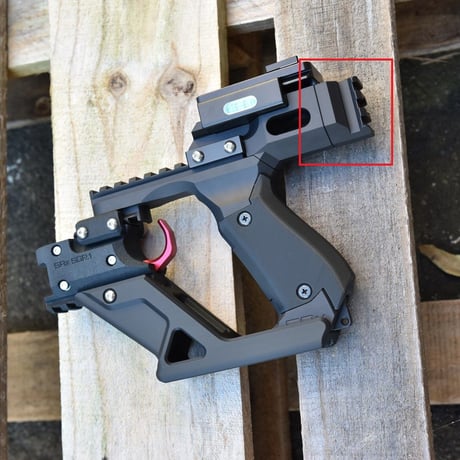 M4-20mm STOCK KIT　(5Ax PICATINNY RAIL GRIP SOLID用)
