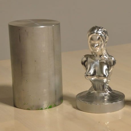 "Android" 5Axis cnc art