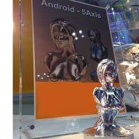 "Android" 5Axis cnc art