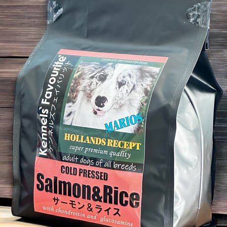 ケンネルズフェイバリット サーモン＆ライス（コールドプレス） 7.5kg/1kg/500g/100ｇ
