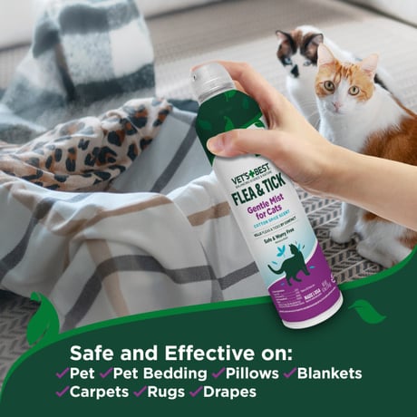 ベッツベスト フレアチック ジェントルミスト猫用 6.3oz（ノミ・ダニ忌避）