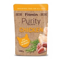 フィットミン　猫用ピュリティ　チキンwithハツ（心臓）　100ｇ　パウチタイプ