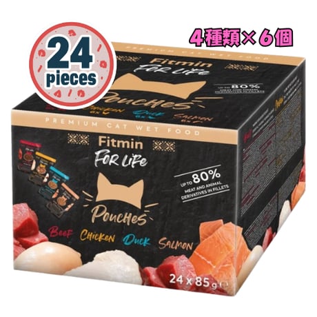フィットミン　猫用　フォーライフ　マルチパック（４種類）各６個入