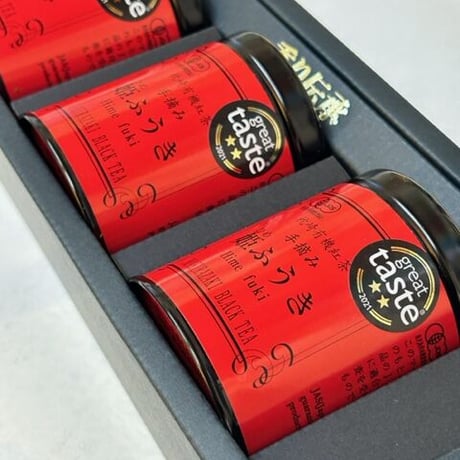 ギフト　国産紅茶　姫香「姫ふうき」３缶セット