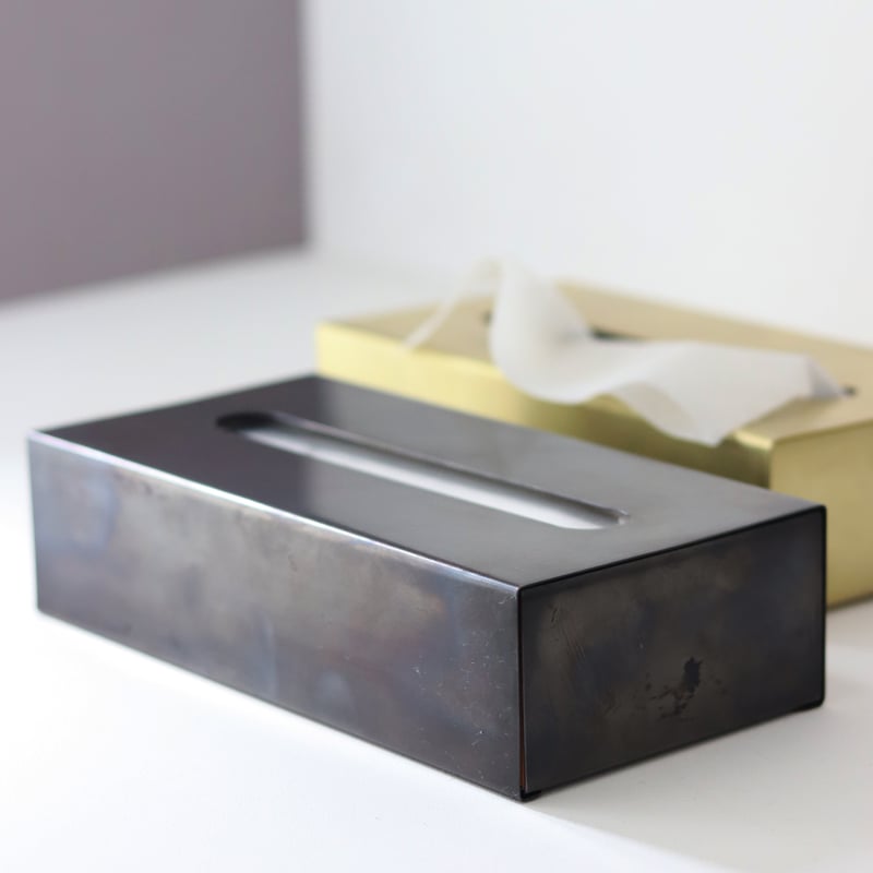 真鍮のボックスティッシュケース | WATO