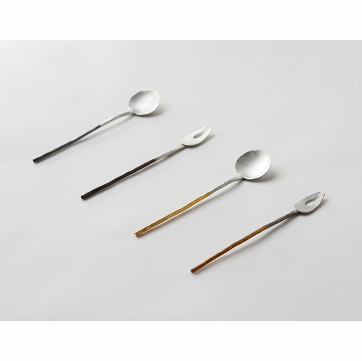 日渓美佐江【Misae Nikkei】真鍮スプーン２個セット 日渓美佐江【Misae Nikkei】真鍮スプーン2個セット