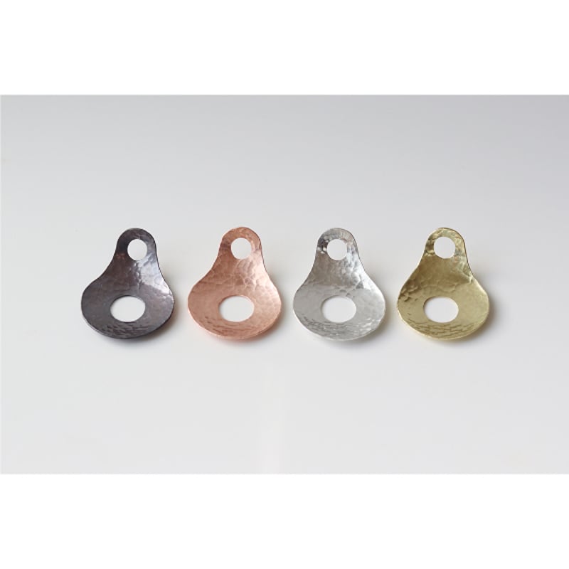 フラワースプーン ] 壁掛け花器 真鍮・黒染・錫銀・銅素地 | WATO