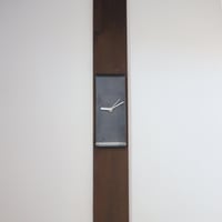 柱にフィットする時計【  黒染  】