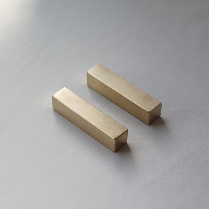 真鍮文鎮 [ 書道用左右タイプ ] | WATO