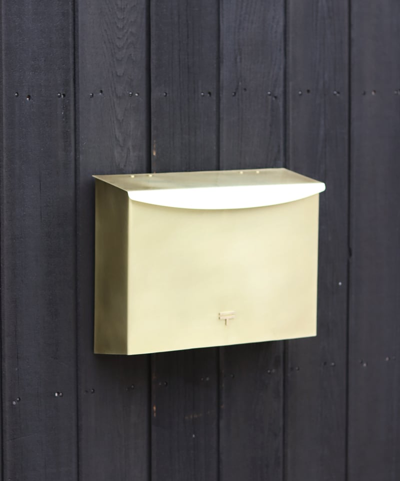 maakoさま 真鍮ポスト 横型 [ 受注生産 ] | WATO