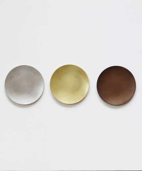 真鍮豆皿　3色プレーン