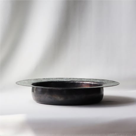 緑青帽子花器