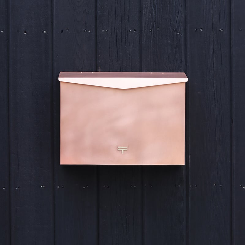 最終！新品　未使用玄関ポスト口　真鍮 真鍮ポスト 横型 ~表札 [ 受注生産 ] | WATO