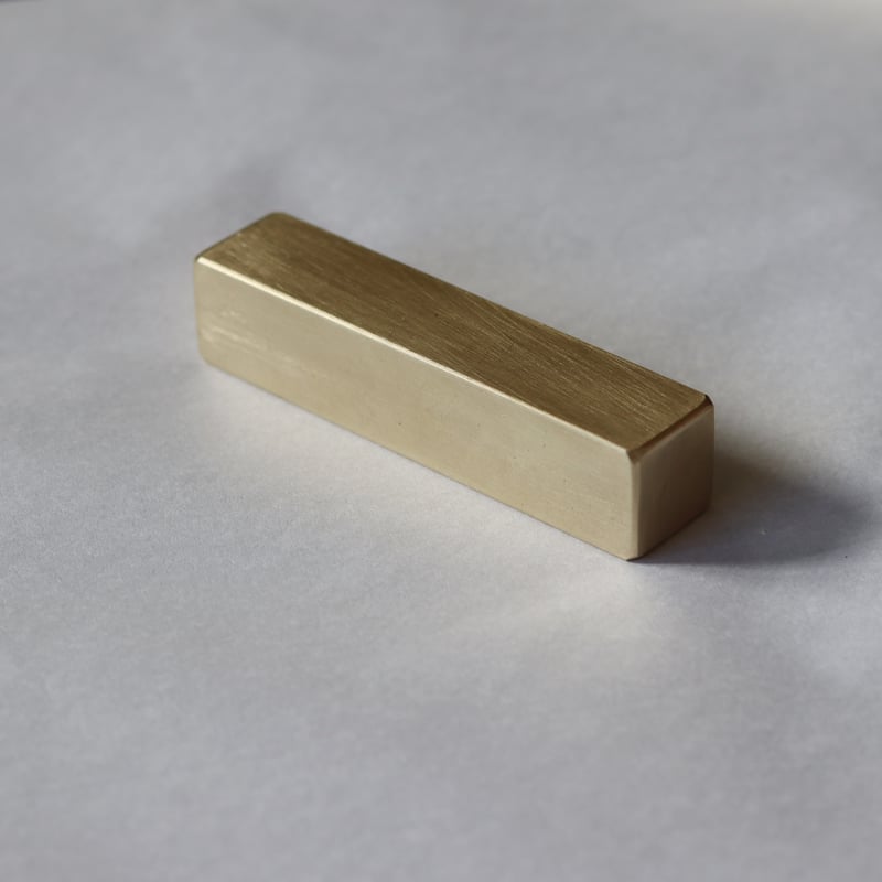 真鍮文鎮 [ 書道用左右タイプ ] | WATO