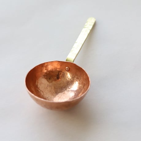 鎚目模様のコーヒーメジャー