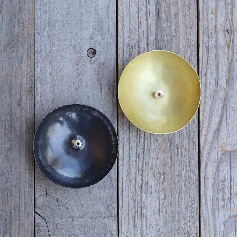 ころりとした錫のお香立て [ 香鉢 ] | WATO