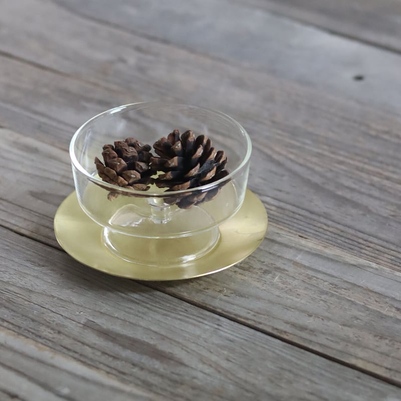 フレンチアンティーク　真鍮カップ＆ソーサ フレンチアンティーク 真鍮カップ＆ソーサ