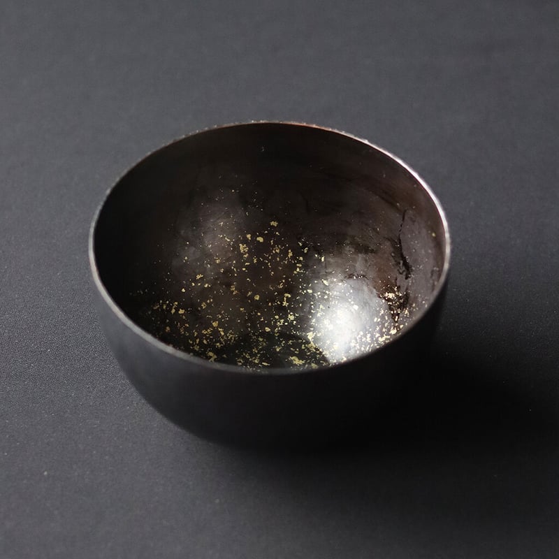 小さい建水 ［ 金散らし ］ | WATO