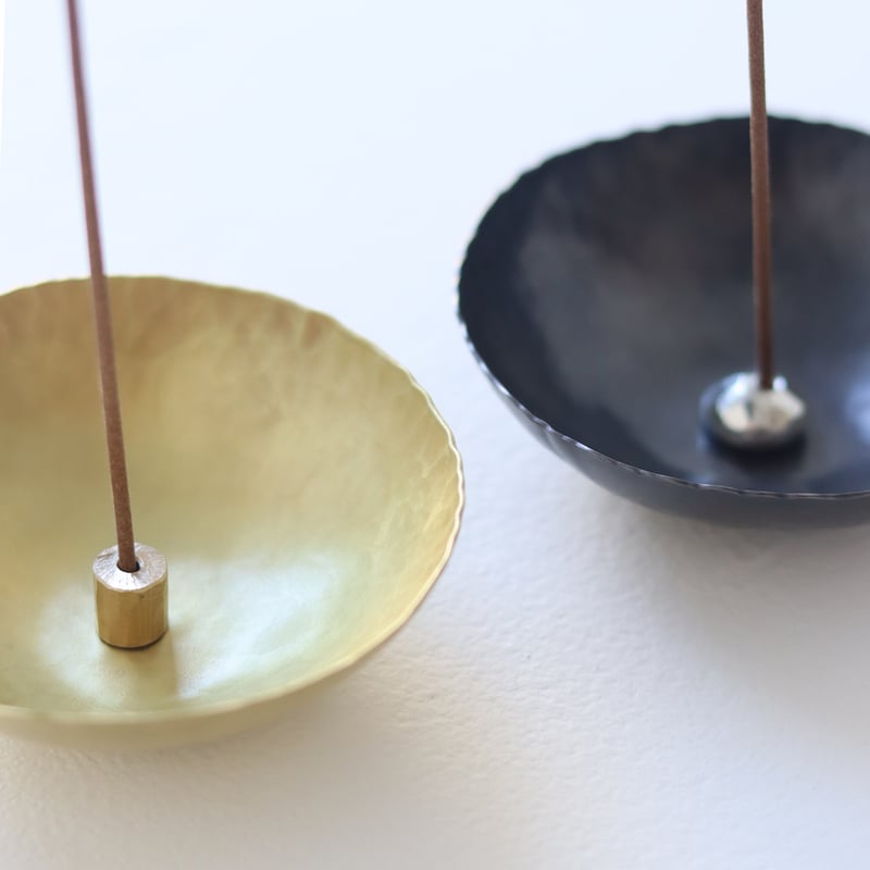 ころりとした錫のお香立て [ 香鉢 ] | WATO