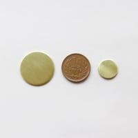 真鍮板丸抜き　 ＼アクセサリー制作などに／