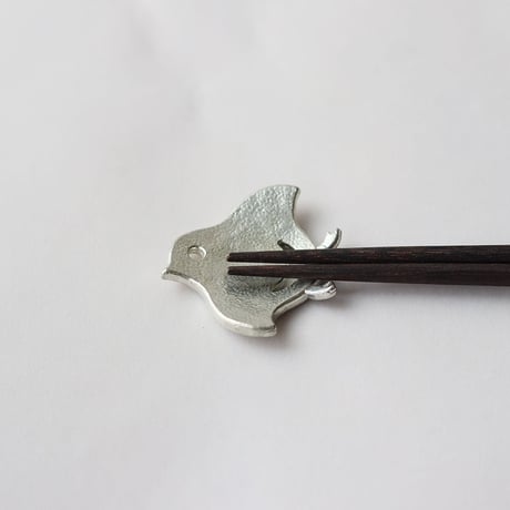 ちどりのカタチの錫の箸置き [ ちどりがね ]