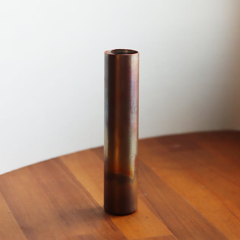 小花瓶 銅黒染 | WATO