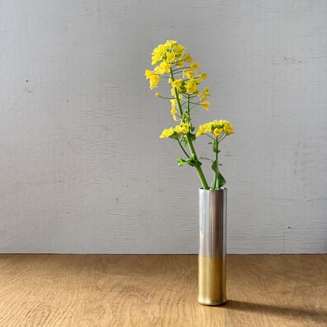 小花瓶　真鍮錫