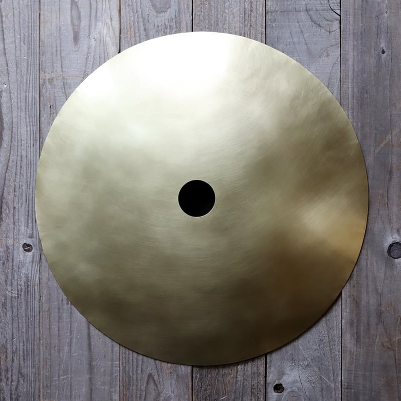 大きい真鍮シェードランプ E26お皿型 355mm プレーン | WATO