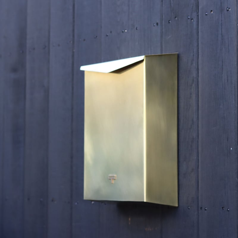 真鍮ポスト 縦型 [ 受注生産 ] | WATO