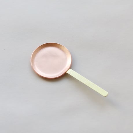 十円玉が焼けるミニミニフライパン（銅製）