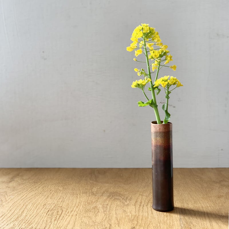 小花瓶 銅黒染 | WATO