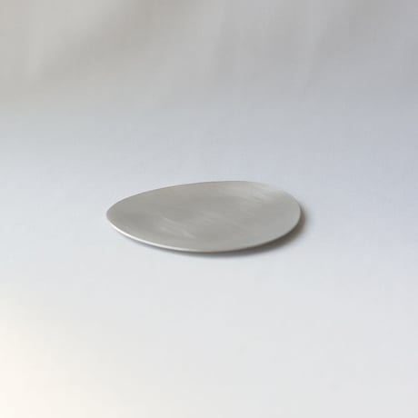 Stone S ふぞろいの小皿　[　錫銀　]