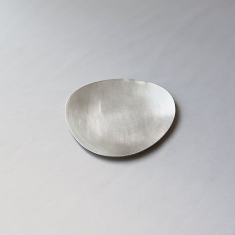 Stone S ふぞろいの小皿　[　錫銀　]