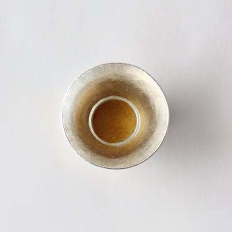 鍛金蒔絵　純銀金線梨地螺鈿　酒器