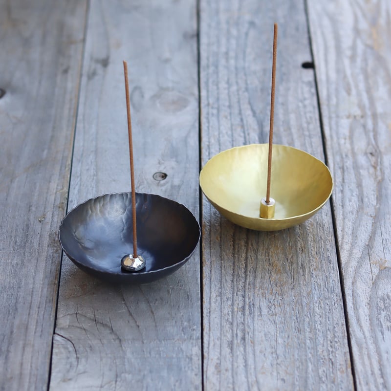 ころりとした錫のお香立て [ 香鉢 ] | WATO