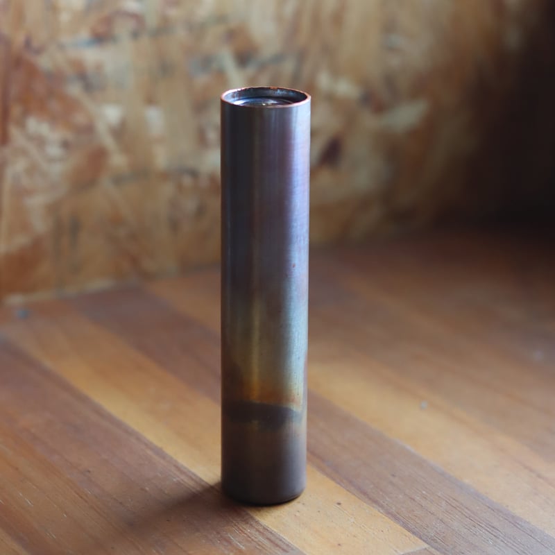 小花瓶 銅黒染 | WATO