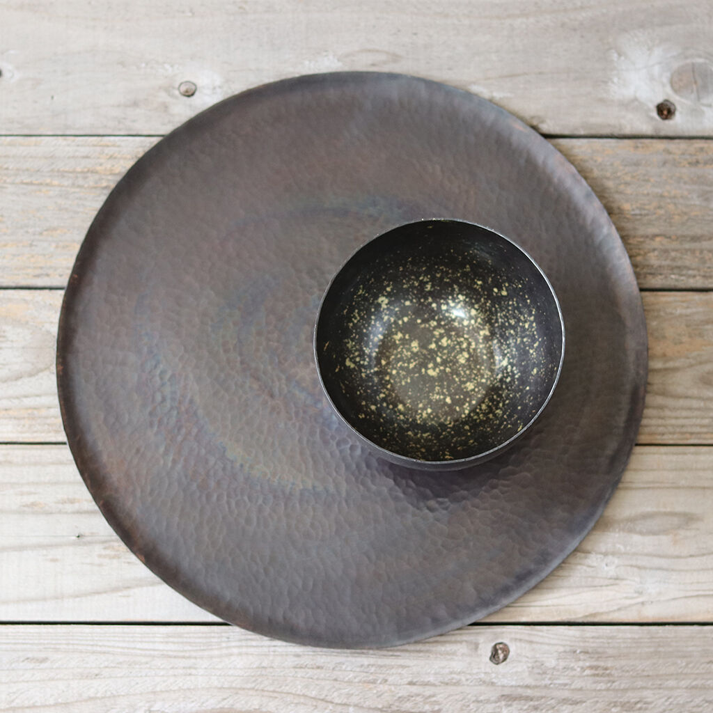 建水 小さい建水 ［ 金散らし ］ | WATO