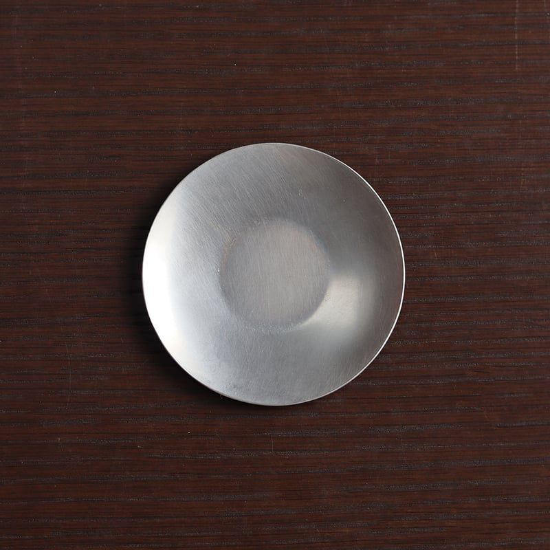 真鍮プレーン小皿φ75 〜中国茶托に〜 | WATO