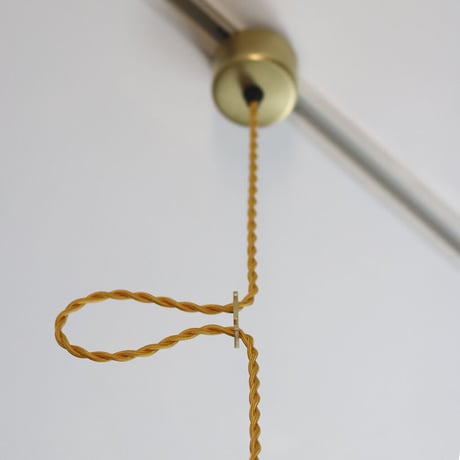 真鍮でできたコードアジャスター　3種