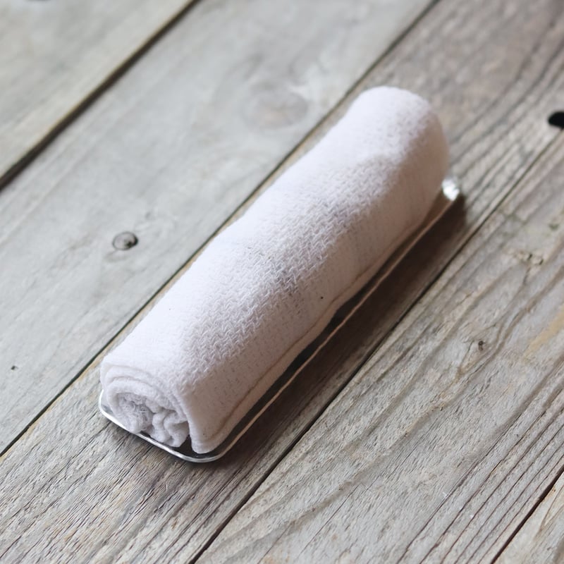 鎚目模様のおしぼり皿 小（アルミ） | WATO