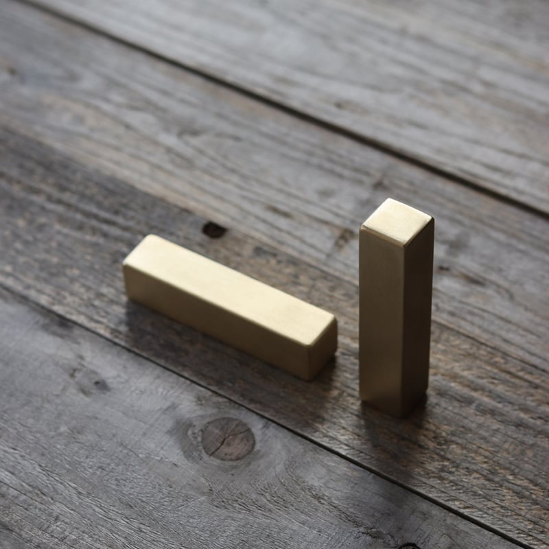 真鍮文鎮 [ 書道用左右タイプ ] | WATO