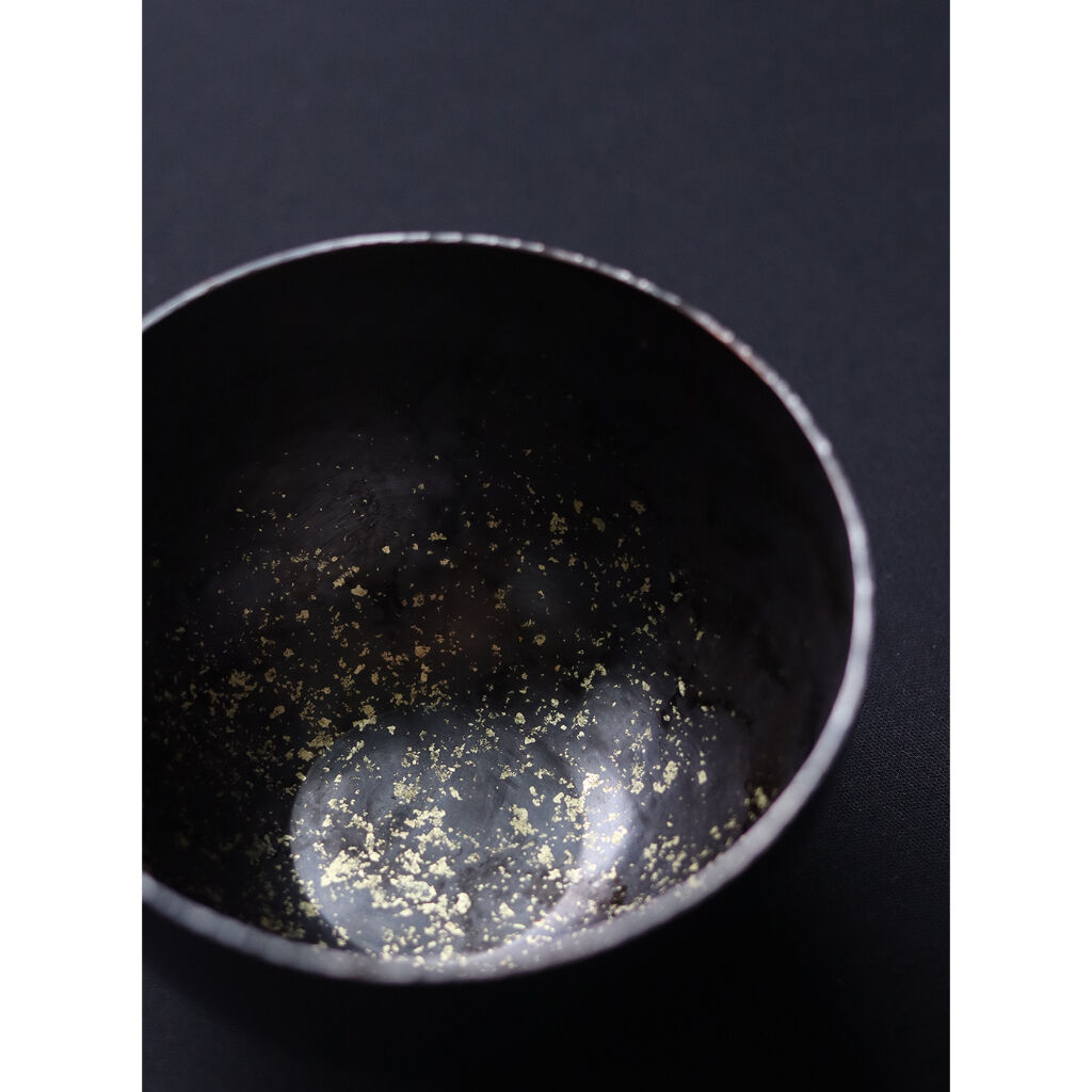 小さい建水 ［ 金散らし ］ | WATO