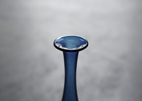 西27 : 鶴首花器 / 青
