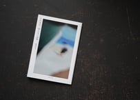 西27 : 鶴首花器 / 青 | ヨリフネ