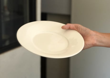 園 : リム厚皿