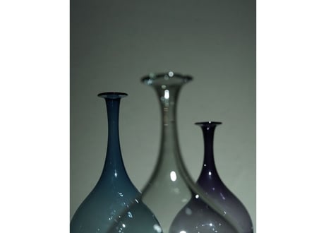 西27 : 鶴首花器 / 青