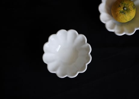 安部太一さん白釉キャンドルスタンド