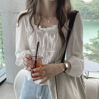 【予約】frill blouse