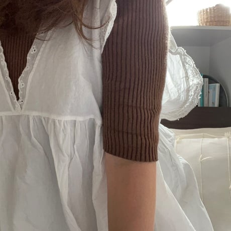 【予約】apron onepiece
