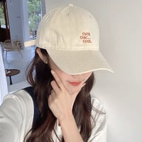 【予約】logo cap